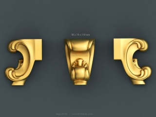 LEGS 145 | STL – 3D model for CNC