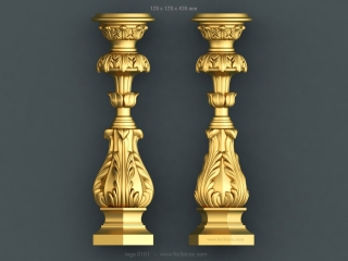 LEGS 151 | STL – 3D model for CNC