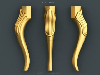 LEGS 157 | STL – 3D model for CNC