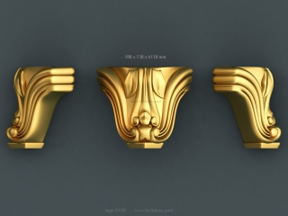 LEGS 159 | STL – 3D model for CNC