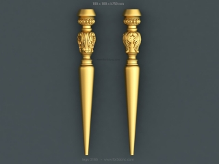 LEGS 165 | STL – 3D model for CNC