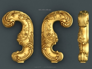 LEGS 177 | STL – 3D model for CNC