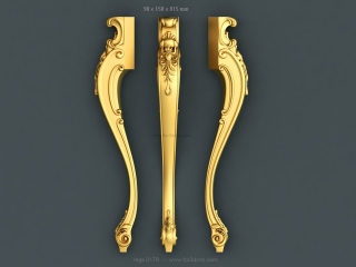 LEGS 179 | STL – 3D model for CNC