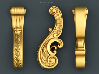 LEGS 180 | STL – 3D model for CNC