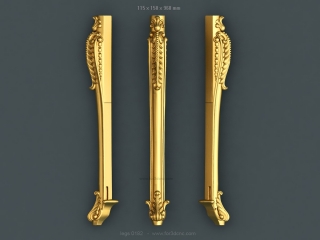 LEGS 182 | STL – 3D model for CNC