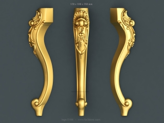 LEGS 184 | STL – 3D model for CNC