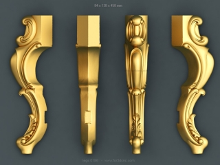 LEGS 186 | STL – 3D model for CNC