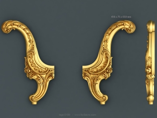 LEGS 189 | STL – 3D model for CNC