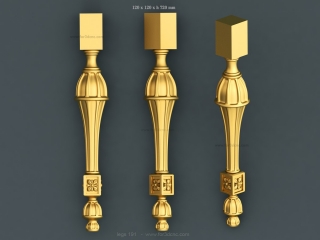 LEGS 191 | STL – 3D model for CNC