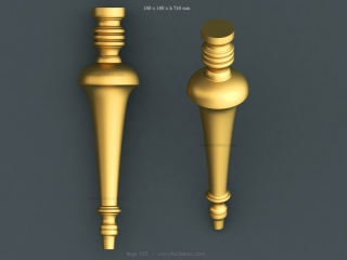 LEGS 193 | STL – 3D model for CNC