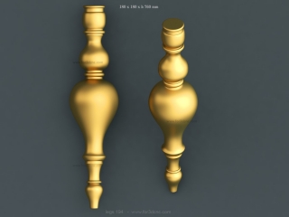 LEGS 194 | STL – 3D model for CNC