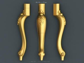 LEGS 197 | STL – 3D model for CNC