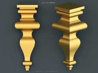 LEGS 198 | STL – 3D model for CNC