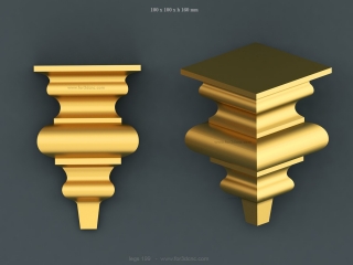 LEGS 199 | STL – 3D model for CNC
