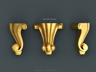 LEGS 203 | STL – 3D model for CNC
