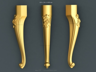 LEGS 213 | STL – 3D model for CNC