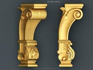 LEGS 227 | STL – 3D model for CNC