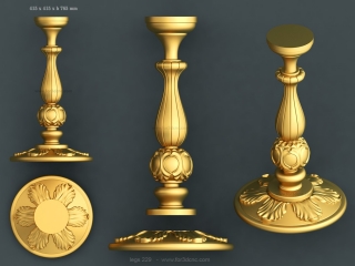 LEGS 229 | STL – 3D model for CNC