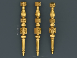 LEGS 235 | STL – 3D model for CNC