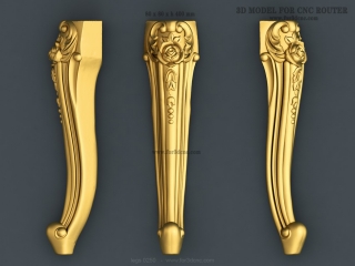 LEGS 250 | STL – 3D model for CNC