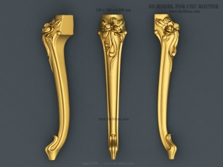 LEGS 256 | STL – 3D model for CNC