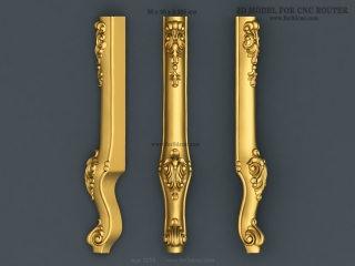 LEGS 258 | STL – 3D model for CNC