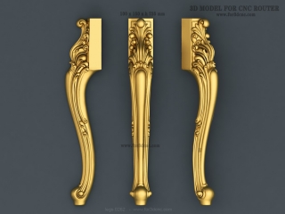 LEGS 262 | STL – 3D model for CNC