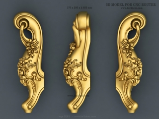 LEGS 263 | STL – 3D model for CNC