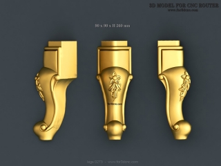 LEGS 273 | STL – 3D model for CNC