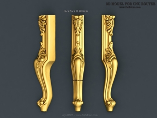 LEGS 326 | STL – 3D model for CNC