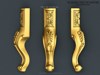 LEGS 333 | STL – 3D model for CNC