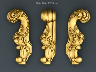 LEGS 430 | STL – 3D model for CNC