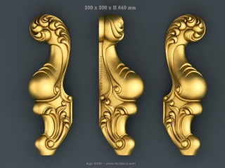 LEGS 440 | STL – 3D model for CNC