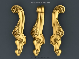 LEGS 441 | STL – 3D model for CNC