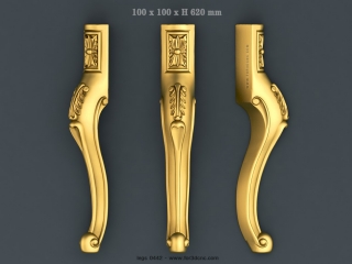 LEGS 442 | STL – 3D model for CNC