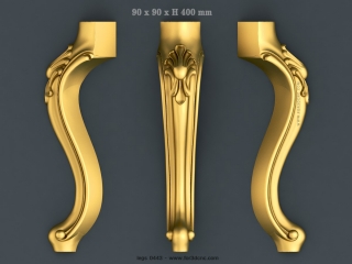 LEGS 443 | STL – 3D model for CNC