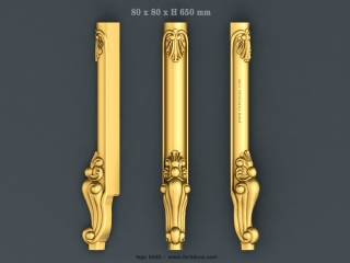 LEGS 445 | STL – 3D model for CNC