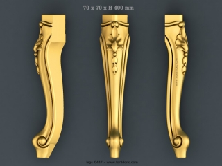 LEGS 447 | STL – 3D model for CNC