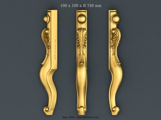 LEGS 452 | STL – 3D model for CNC