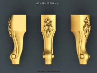 LEGS 453 | STL – 3D model for CNC