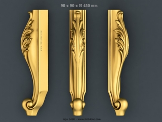 LEGS 458 | STL – 3D model for CNC