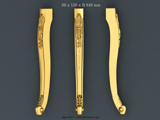 LEGS 474 | STL – 3D model for CNC
