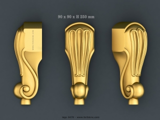 LEGS 479 | STL – 3D model for CNC