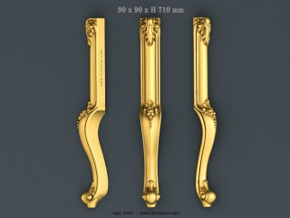 LEGS 481 | STL – 3D model for CNC