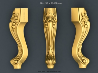 LEGS 482 | STL – 3D model for CNC