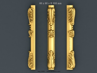 LEGS 483 | STL – 3D model for CNC