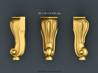 LEGS 484 | STL – 3D model for CNC