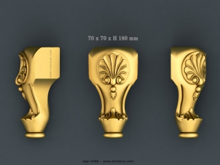 LEGS 486 | STL – 3D model for CNC