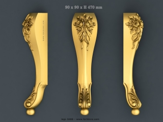 LEGS 488 | STL – 3D model for CNC