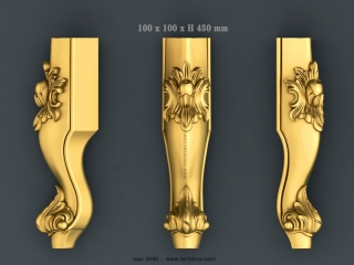 LEGS 492 | STL – 3D model for CNC